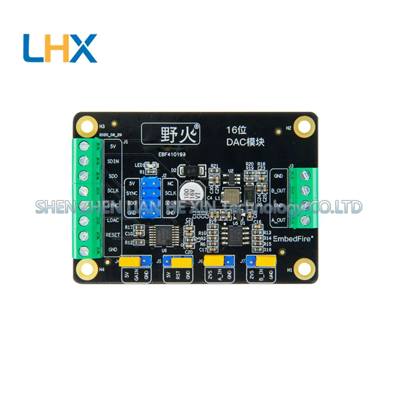 AD5689 16-bit high-precision dual-channel DAC analog-to-digital conversion module -10 to 10V