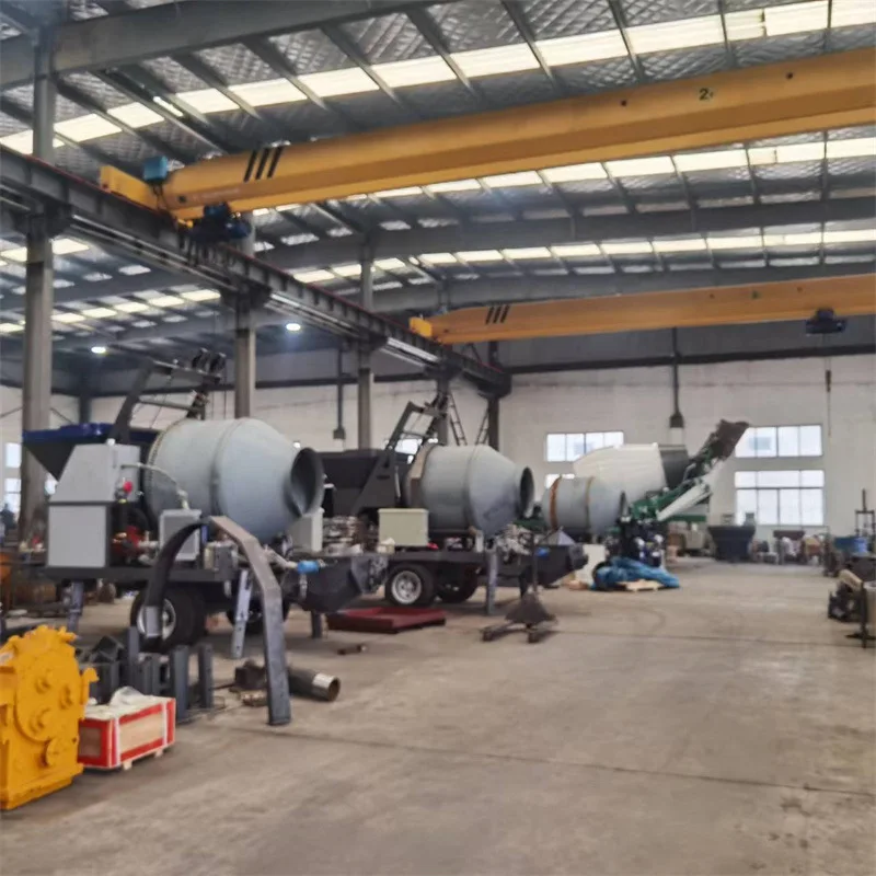 آلة متكاملة لخلاط ضخ الخرسانة ذات المضخة الصغيرة #3