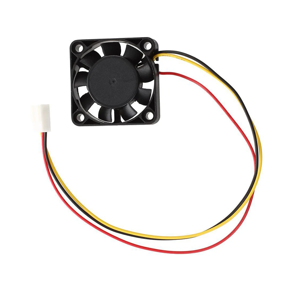 12V 4*4cm 3pin Car Radio Cooling Fan For Multimedia Player Head Unit Motherboard CPU Cooling Cooling Fan