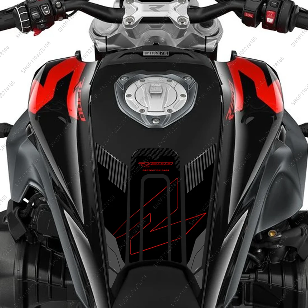ثلاثية الأبعاد الراتنج ملصق عدة ل R 1300 R R1300R 2025 دراجة نارية الملحقات خزان الوقود وسادة مقاوم للماء مجموعة واقية ملصق #3