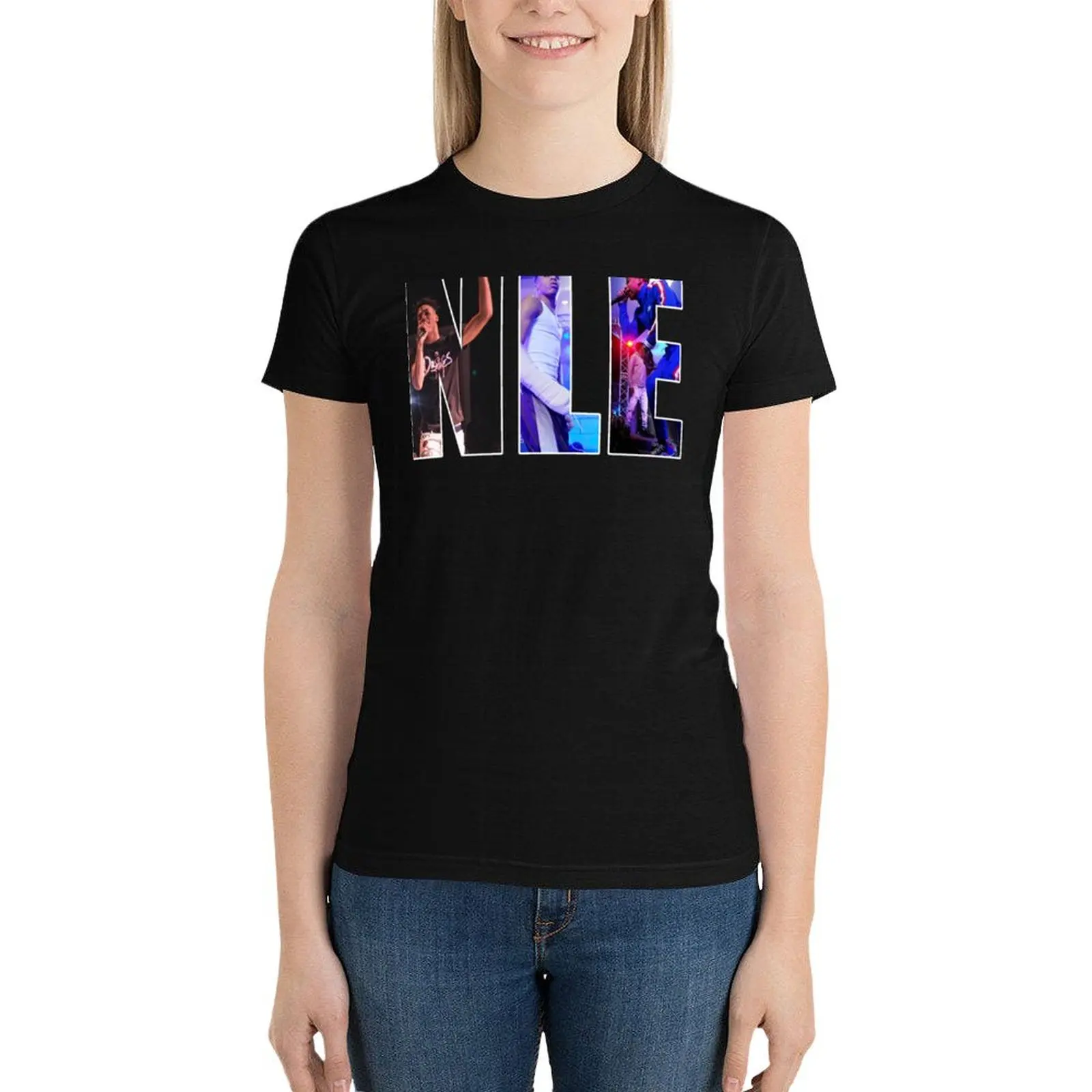 

NLE Choppa T-Shirt graphics summer tops Summer Women's clothing