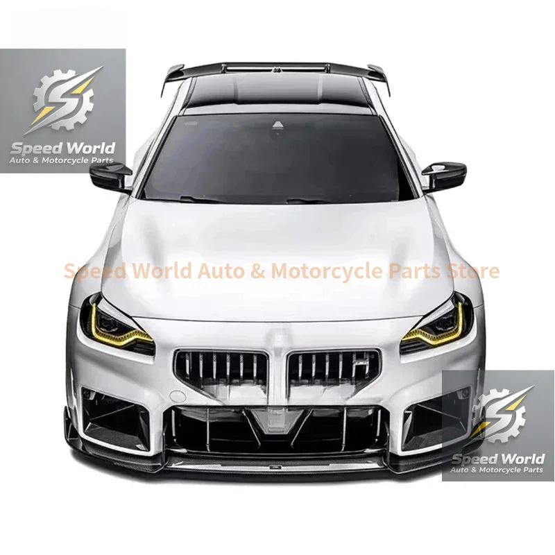 Hot Selling AD Style Prepreg Carbon Fiber Front Grille For M2 G87 2023 Exterior Aero Body Kit