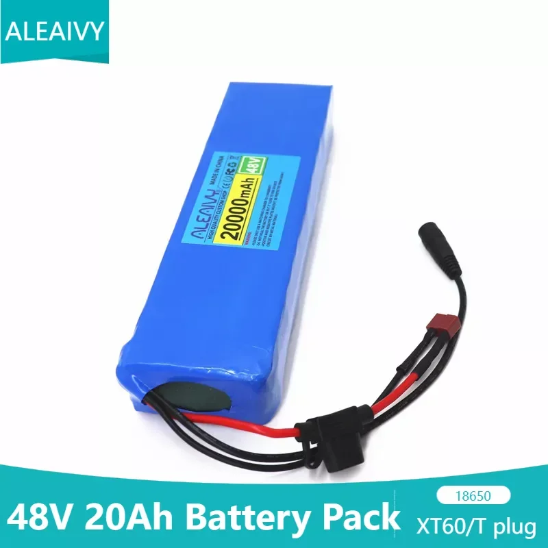 

Aleaivy 48v 20Ah electric built-in battery 13S2P commuting tool conversion kit Bafang500W 1000W+54.6V 2A charger+XT60/T plug