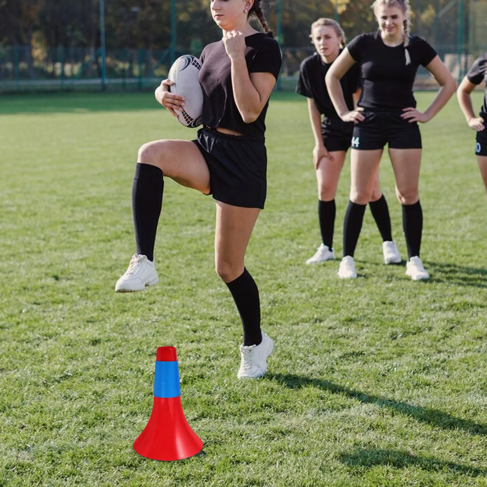 

2 шт., футбольные утолщенные маркеры препятствий, спортивное оборудование для ловкости для футбола, баскетбола, легкие портативные тренировочные дрели