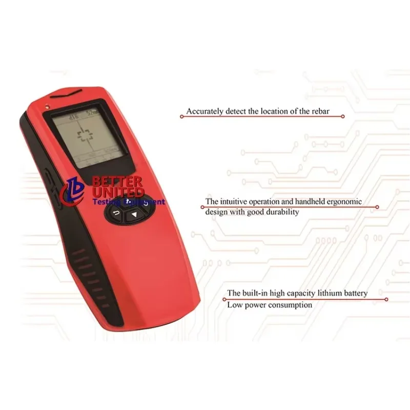 

2025newPortable Integrated Steel Bar Scanner Handheld Rebar Locator