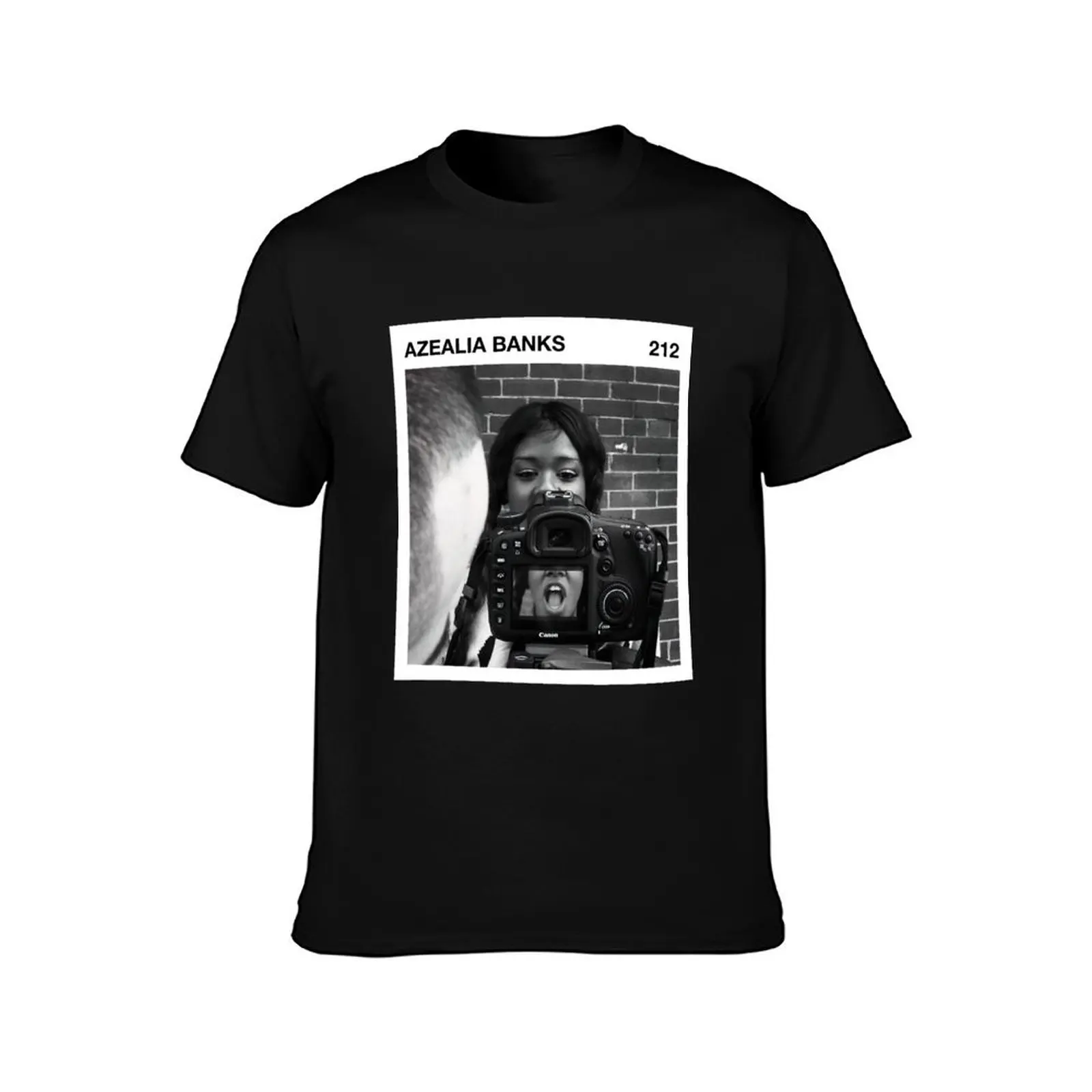 212 frame - azealia banks T-Shirt Summer Casual Cotton Tee Oversized Streetwear Tops Vintage Graphic Print Unisex Men Women