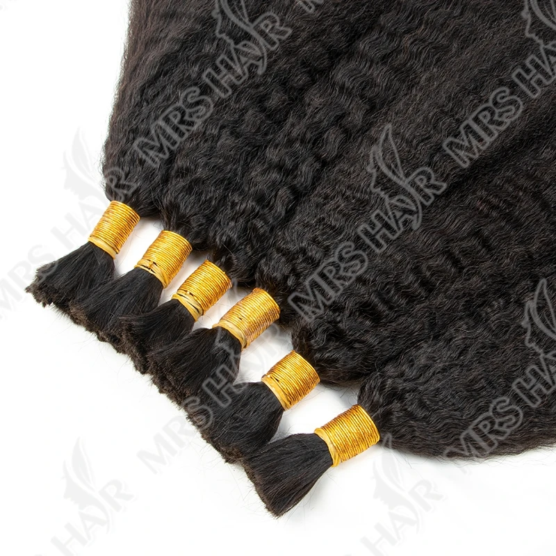 غريب مستقيم الشعر السائبة الشعر البشري لتضفير الشعر البرازيلي ياكي المواد الخام 12-24 بوصة لصالون 1B 50 جرام/حزمة الشعر الطويل السائبة #3