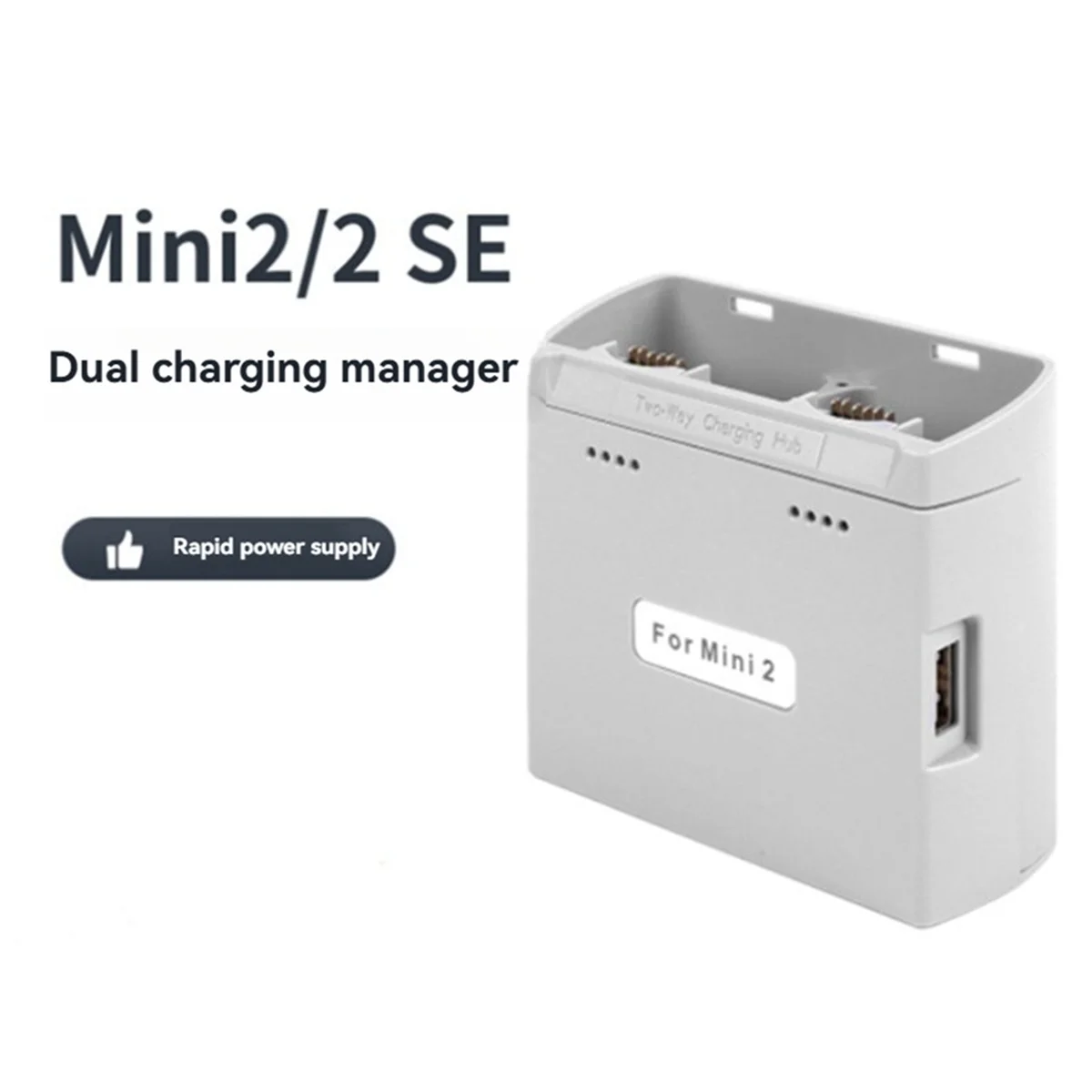 Upgraded For DJI Charging Hub Drone Battery Charger Two-Way PD Fast Charging