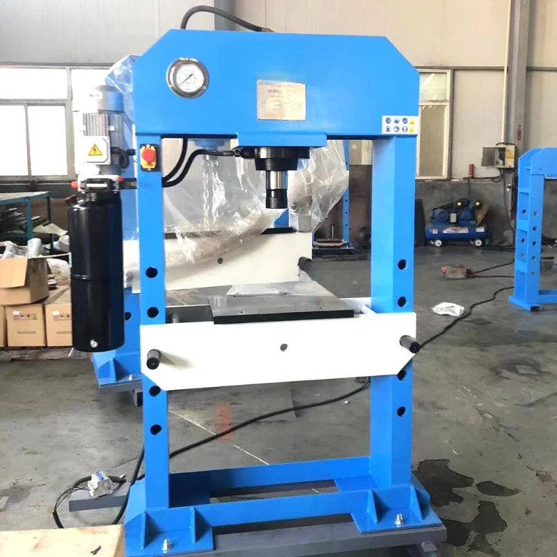 Automatic H-frame press 150 tons hydraulic press adjustable table