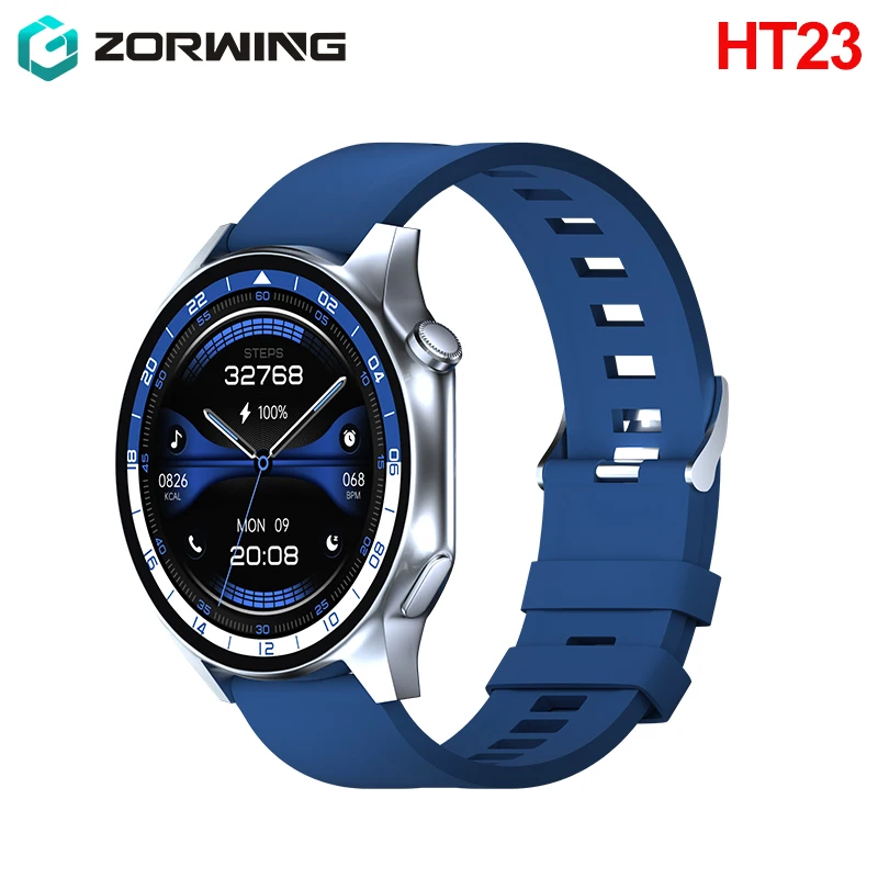 HT23 Smart Watch 1GB ROM Local Music Photo Album AMOLED 1.43 Inch Recording Men Smartwatch Wireless Charging Bluetooth Call 2024