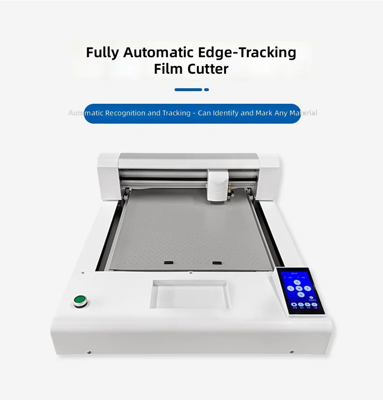 Platform die-cutting machine self-adhesive PVC film cardboard copperboard paper cutting view 5