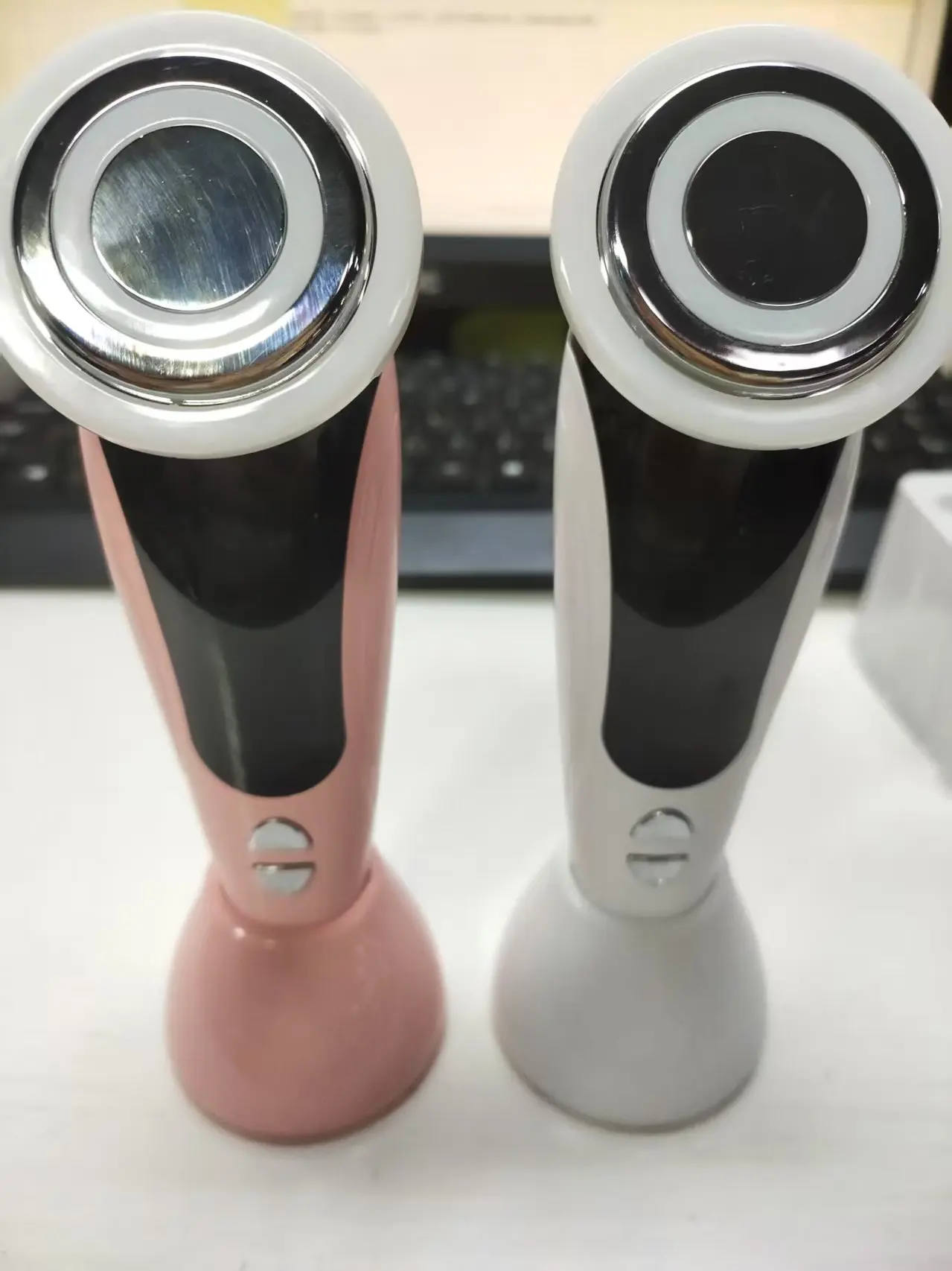 7 in 1 Facial Massager Faciales Profesional Facial Lifting Beauty Instrument LED Light Skin Rejuvenation Face Cleaning Vibration