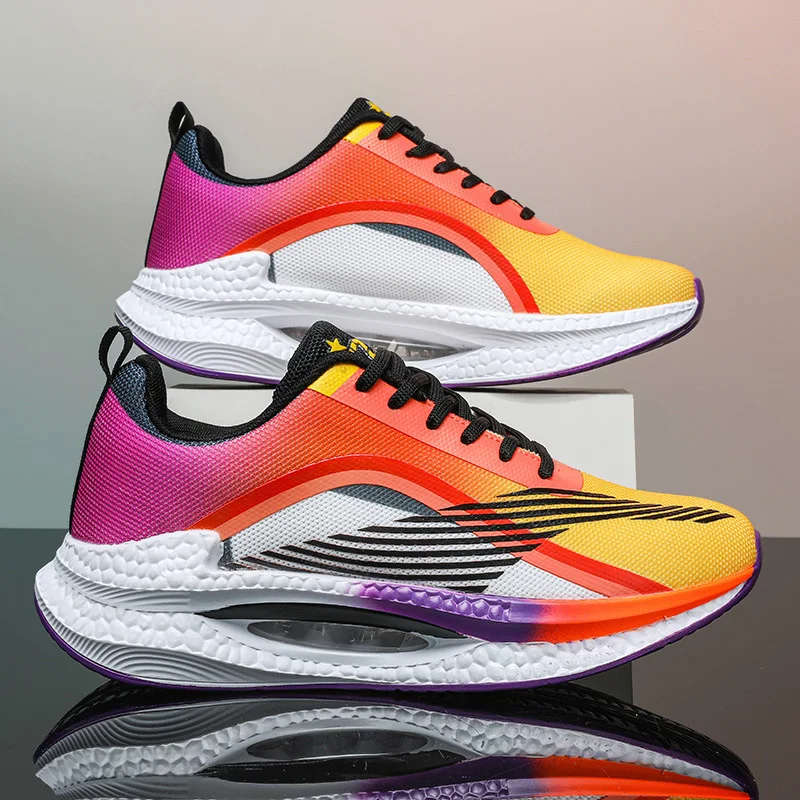 

High quality cold stick couple pop sneakers cushioned running air cushion popcorn sports running shoes