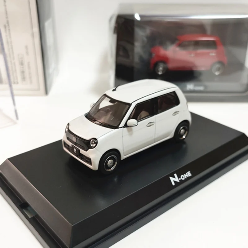 

HOBBY Япония, масштаб 1:43, сплав Honda N-ONE K-CAR HJ43, мини-игрушечный автомобиль, имитация классической модели, хобби и коллекционные предметы, сувенирный дисплей