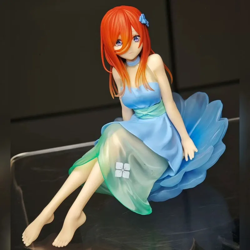 

Мику Накано Квинтэссенция квинтуплетов Блу-Я! Модель Gk ручной работы, аниме, красивая фигурка девушки, периферийное украшение, подарки