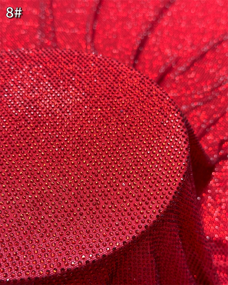 African Nigerian Tulle Lace Fabric, Embroidery with Glittery Heavy Stones Wedding Party Dress Sewing, Luxury, High Quality