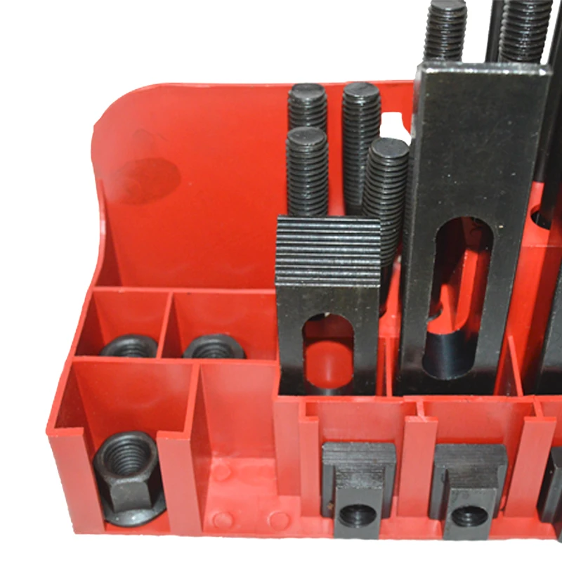 M12 Milling Machine Clamping Practical Set 58pcs Mill Clamp Kit Vice 1SET S45C Solid Steel Hand Milling Cutter Tools view 4