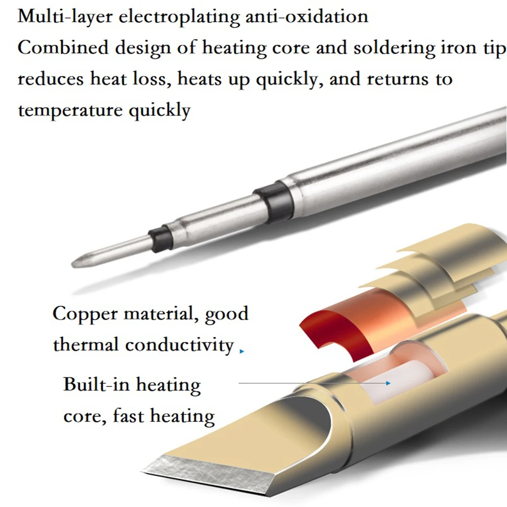 

C245 Soldering Iron Tip Spare Replacement Straight Tip Spare Soldering Iron Tip Power Tool Accessories JBCs Soldering Station