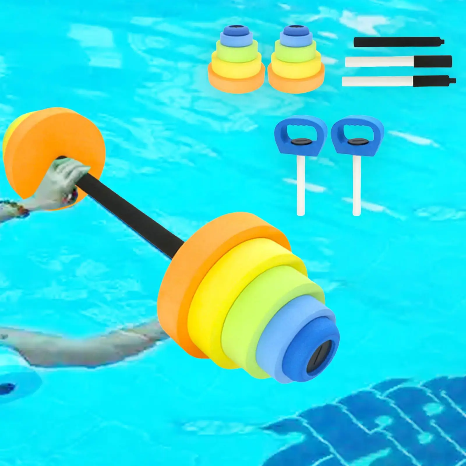 

EVA Kids Toys Dumbbells Fitness Equipment Playset Kids Workout Equipment Set