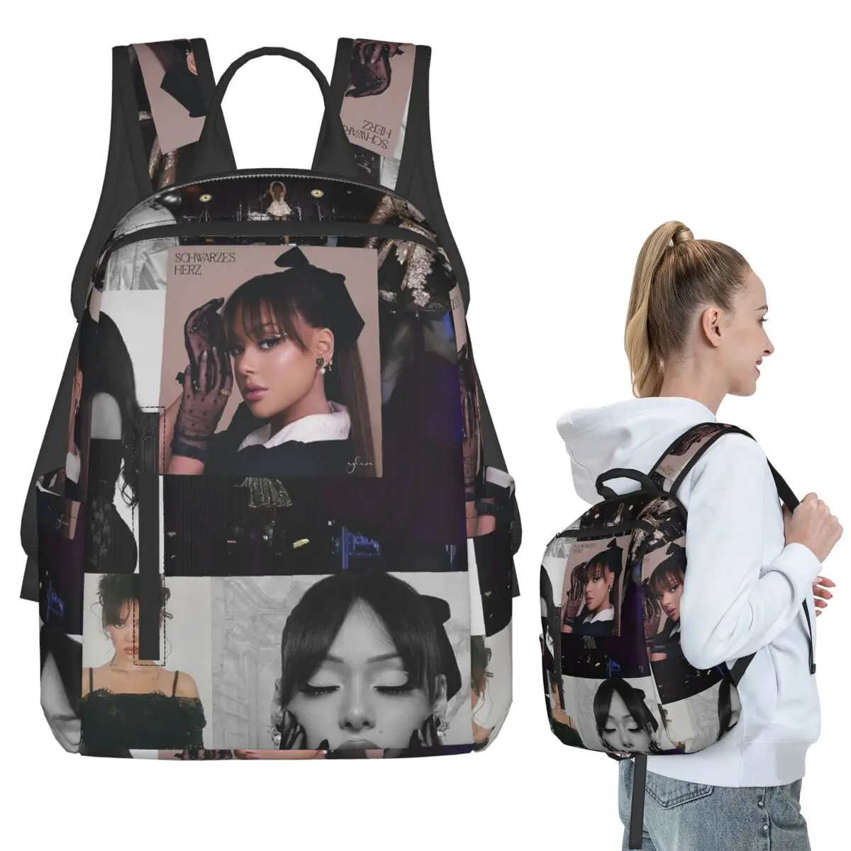 Custom Tour 2025 Liebe Ayliva (2) Backpack Student BookBag Boys Girls School Bag Computer Shoulder Bags Men Women
