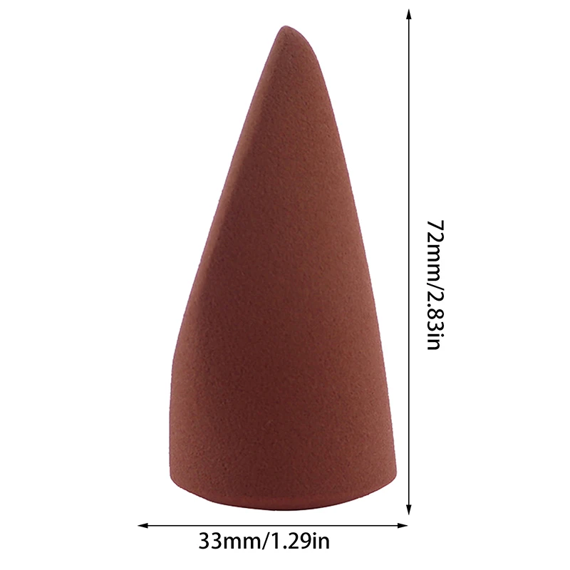 1/2PCS Precision Makeup Sponge Black Brown Wet And Dry Use Soft Sponge Powder Puffs Fingertips Cosmetic Puff Easy To Use Tools