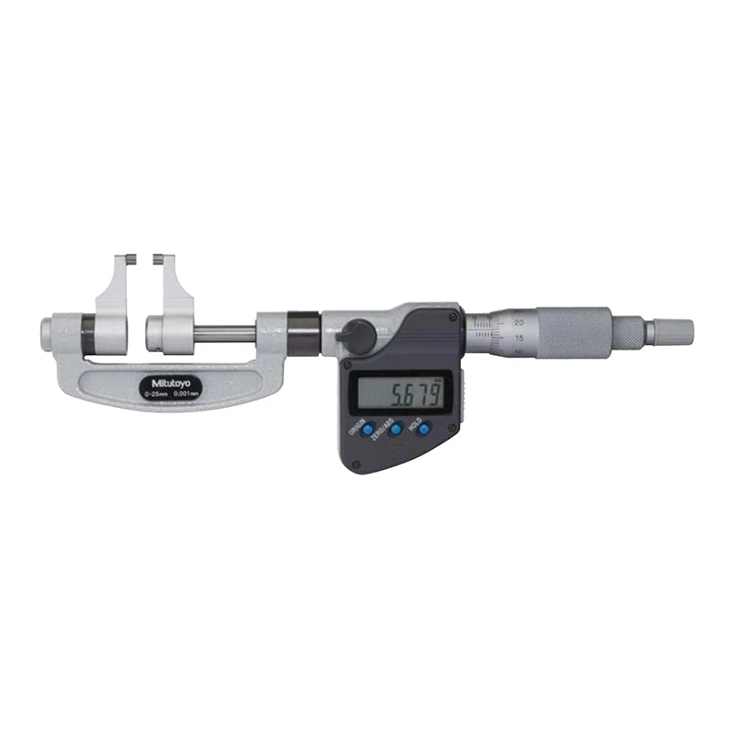 

Original 343-250-30 OMP-25MX Measuring Range 0-25mm Digital Caliper-type Micrometers