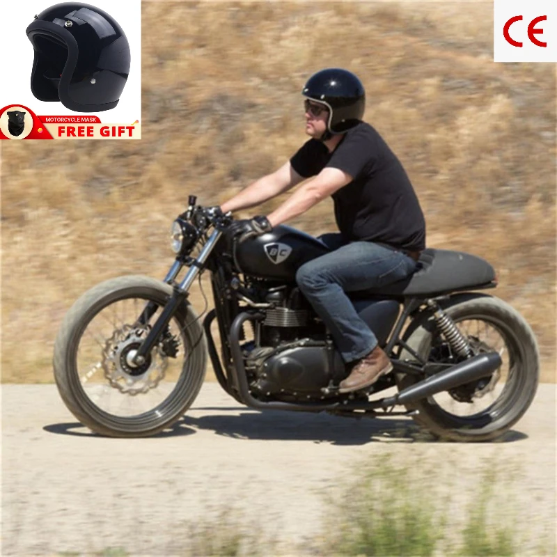 

Universal Lightweight Retro Cruiser Helmet Men Women Electric Scooter Motorcycle Breathable Riding Safety Protective Headgear