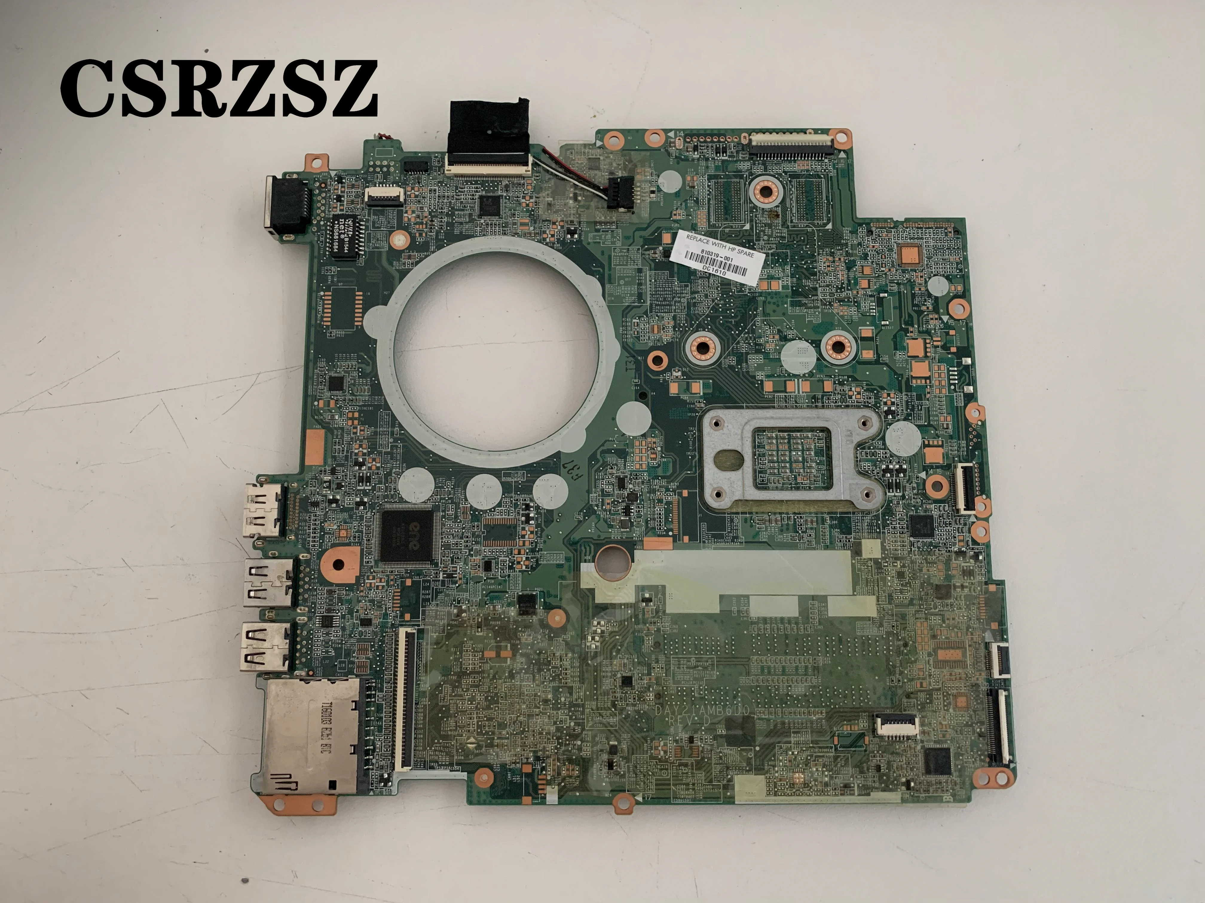 CSRZSZ  For HP 17-P 17Z-P Laptop motherboard 809985-001 DAY21AMB6D0 with A10-7300M  CPU Test all functions 100%