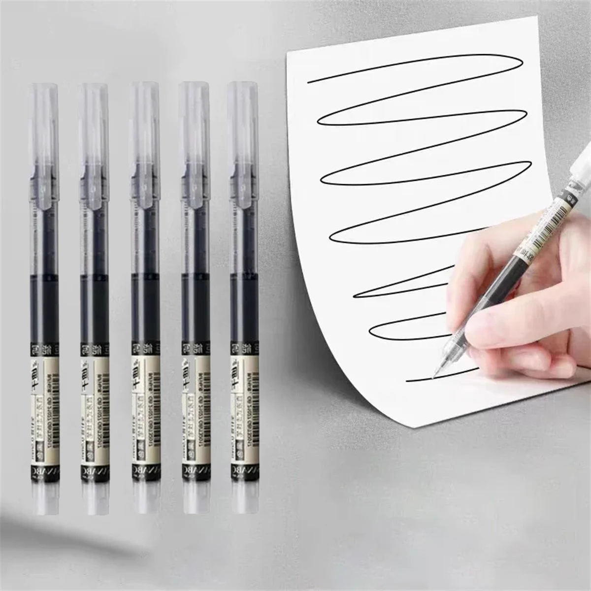 

10 шт./компл., высококачественные гелевые ручки иглы, прямая жидкая шариковая ручка Kawaii, канцелярские принадлежности, школьные и офисные принадлежности, письменные принадлежности