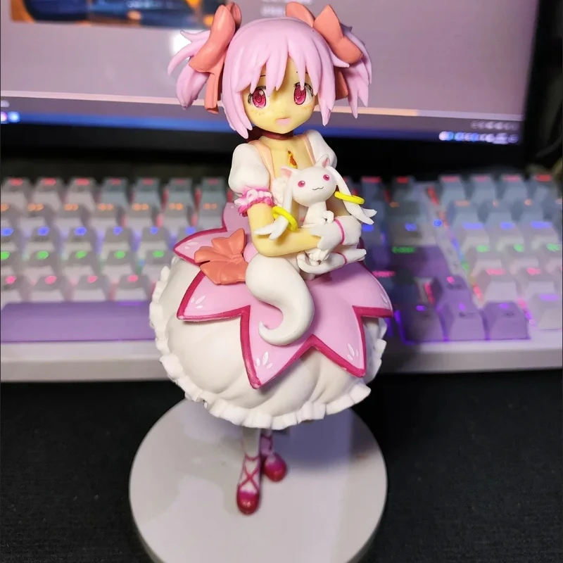 Puella Magi Madoka Magica Actionfigur Kaname Madoka PVC-Statue Modell für Schreibtischdekoration Weihnachtsgeschenk – Detail 6