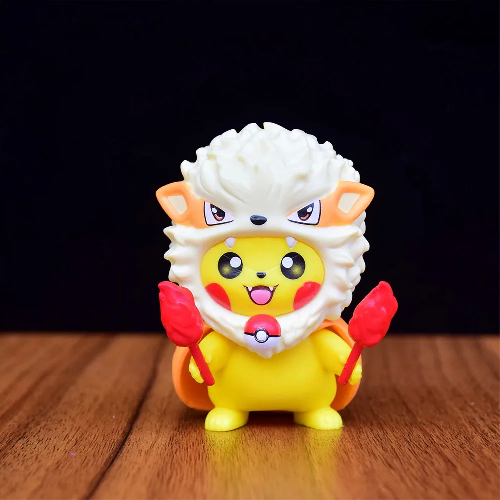 10CM Anime Spiel Übersetzer Pikachu Figur Taschenmonster Animation Nette Modell Spielzeug Geschenke Sammlung Dekoration Ornamente PVC