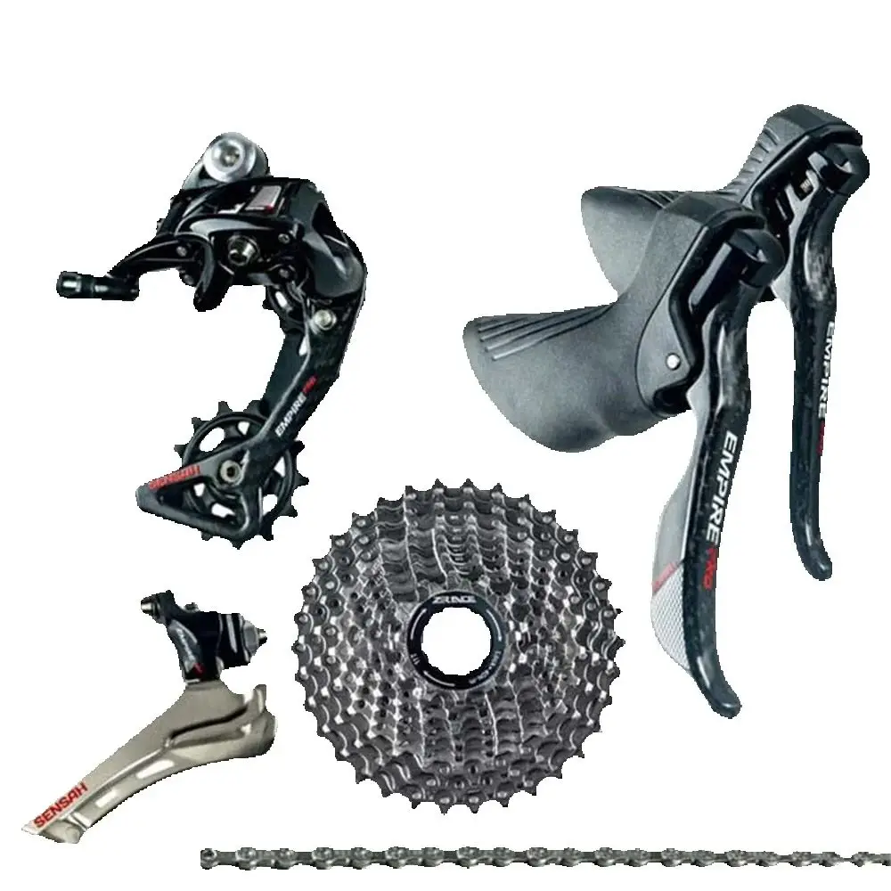 NEW SENSAH EMPIRE PRO 8Kits Carbon fiber 12 Speed 24s Road Groupset R/L Shifter+R/F Derailleurs+ZRACE Cassette/Chains/Brake