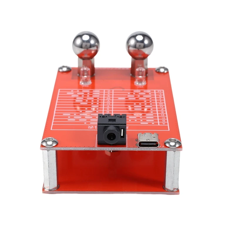 

DC 5V CW Автоматический ключ с сенсорным датчиком Морзе Type-C USB-ключ с датчиком Морзе для группы производителей