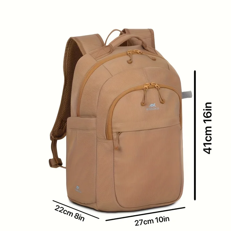 Zaino da viaggio multifunzionale semplice da 4,23 galloni, tessuto impermeabile, grande capacità, facile da trasportare, perfetto per tutti i giorni