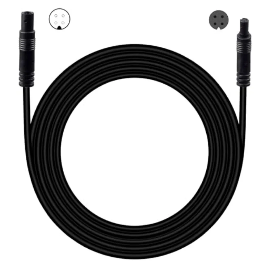 

4 Pin Backup Camera Extension Cable 10 Feet 4P Dash Cam Rear View Camera Extension Cord 3M Mirror Dashcam Rear Camera Extension
