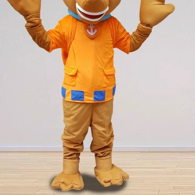 

Hot Anime Dog Mascot Cosplay Costume Plush Cartoon Adult Fancy Dress Halloween Advertising Carnival Walking Performance Props