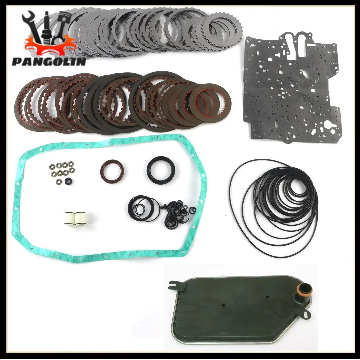 5 Speed Transmission Master Rebuild Overhaul Kit and Filter For 95-ON 3 Series 5 Series 01V 5HP19 Automatic Transmission Parts