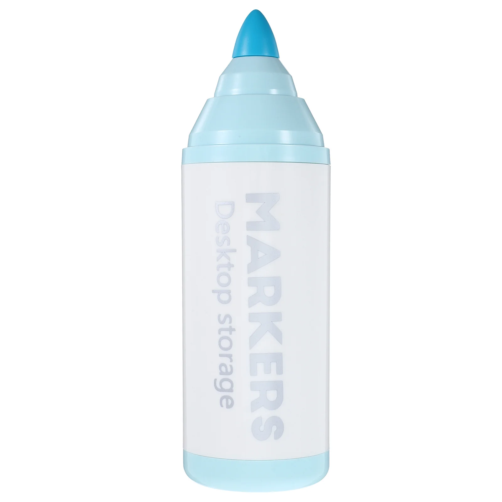 

Desktop Pull-Out Pencil Holder Large Capacity Pen Cup Lid Makeup Brush Storage Organizer Stationery Holder Adults Classroom