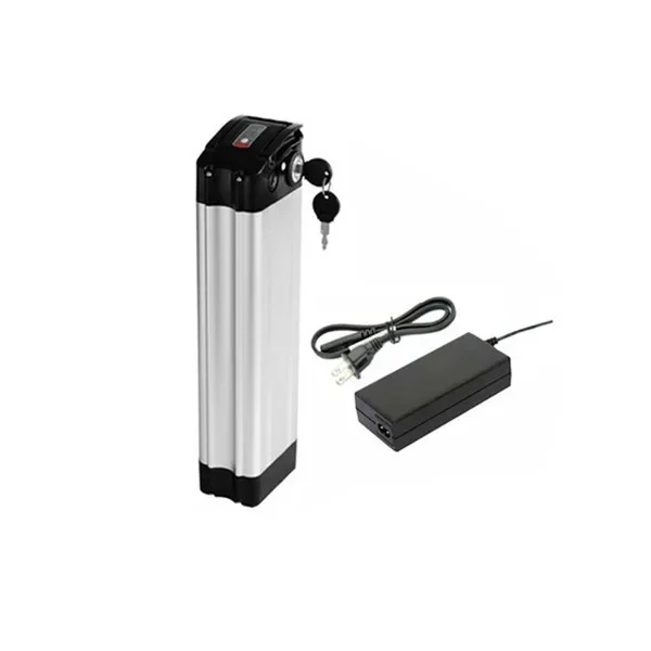 lithium ion 48v e-bike battery 11.6Ah 12Ah with aluminum alloy case 54.6V 2A charger included