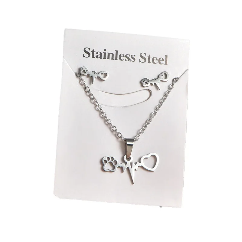 Silver Color Heart Earrings For Women Sweater Chain Love Romantic Elegant Fashion Pendant Jewelry Party Gift image 5