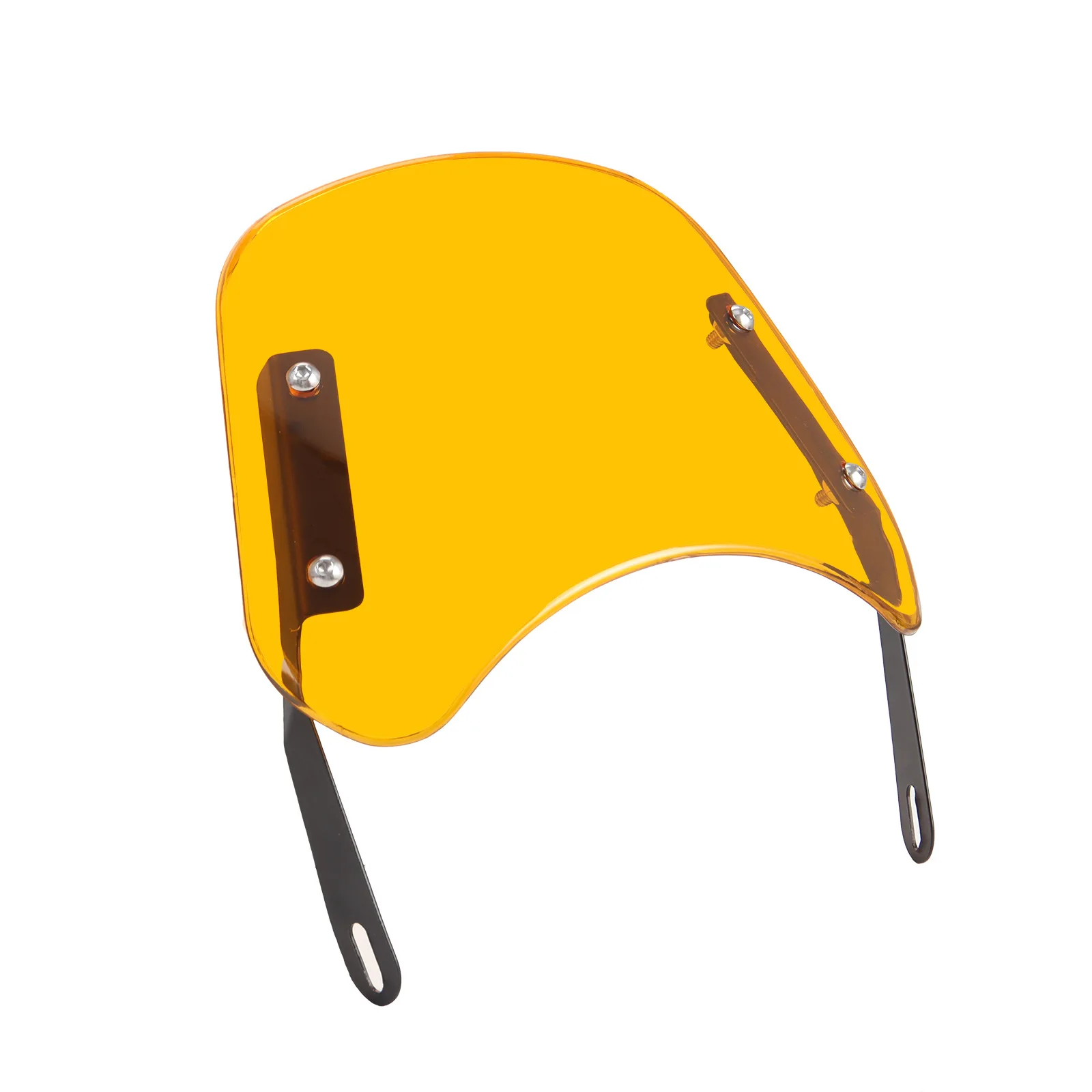 

For HONDA YAMAHA KAWASAKI SUZUKI Modified Retro Motorcycle Front Baffle - Windshield Protective Cover Shield, Reliable Accessory