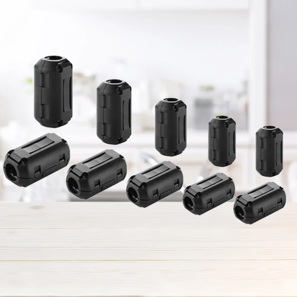 20 PCS/5Set Ferrite Ring Clip-on Noise Filters Suppressor Anti-interference Cable