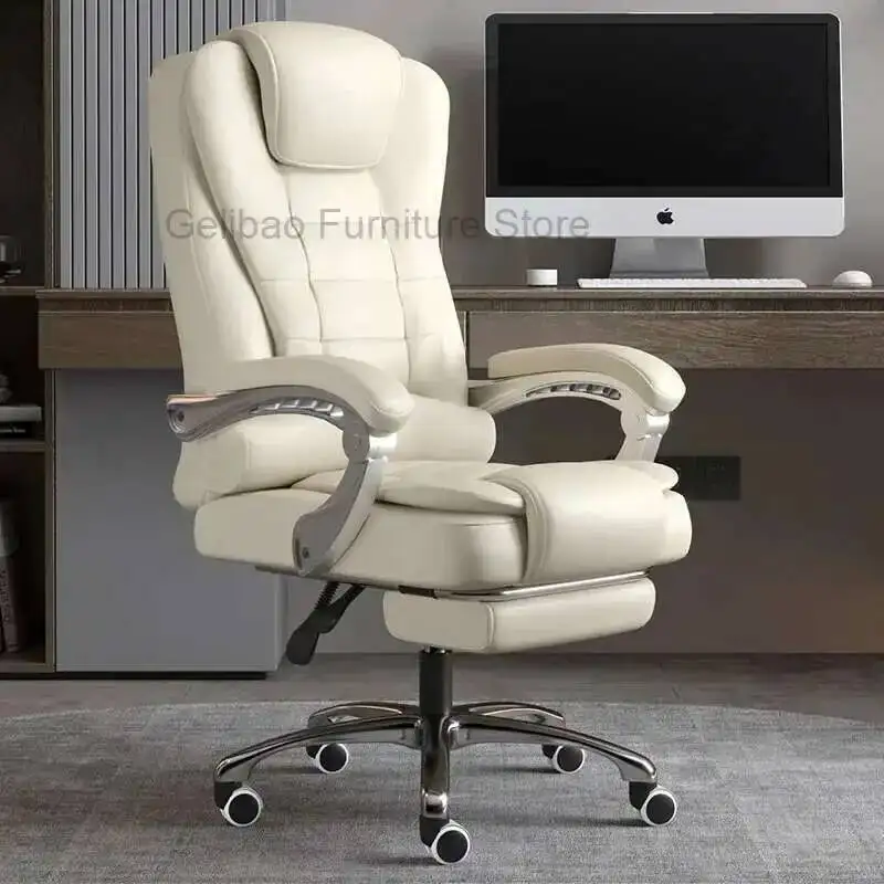 Leather Ergonomic Office Chair Design Relaxing Pink Work Dresser Chaise Wooden Chairs Portable Luxury Student Vanity Mesh Low