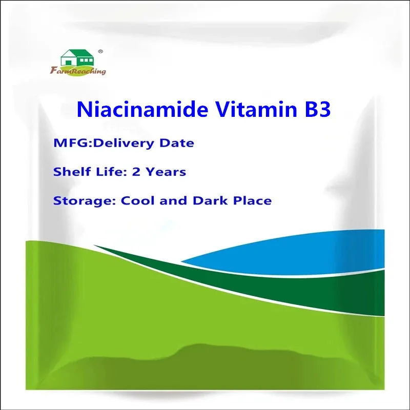 99% Nicotinamide VB3 Vitamin B3 Powder Niacinamide Whitening Skin Emulsion Skin Care Additive with Low Price High Quality