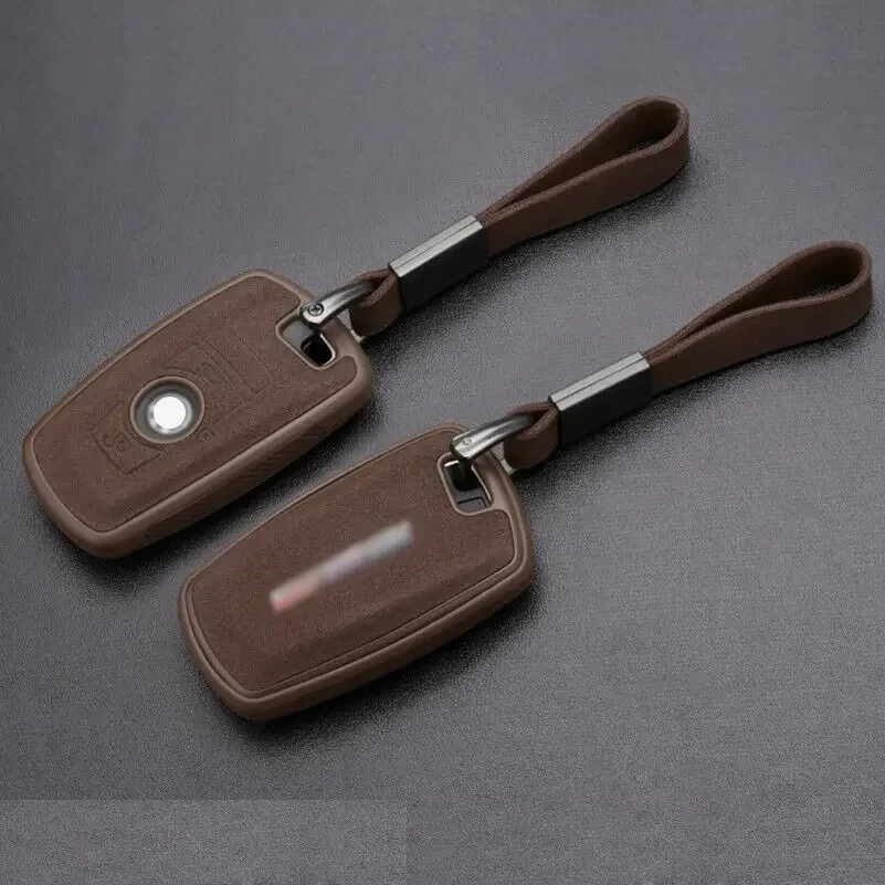 Leather+TPU Car Key Case Cover for BMW 520 525 f30 f10 F18 118i 320i 1 3 5 7Series X3 X4 M3 M4 M5 E34 E90 E60 E36 FOB