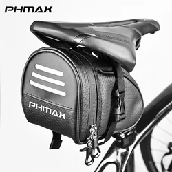 PHMAX Bicycle Saddle Bag Reflective Large Capacity Waterproof  Mountain Bike Road Bike Saddle Bag Cycling Accessories