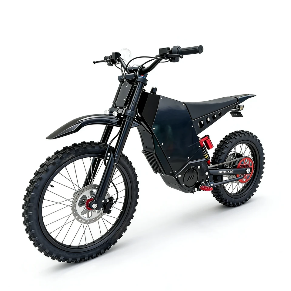 -X30 New 22000W Mountain E-Bike High-performance 72V75Ah Off-road Equipped 21-inch Wide Tires 130-150km/h 200-220KM Range image 4
