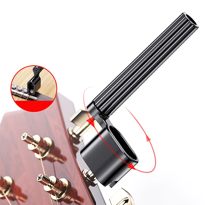 1PC Plastic Acoustic Electric Guitar Bass String Peg Winder Bridge Pin Puller Guitar Repair Maintenance Tool Luthier Tool