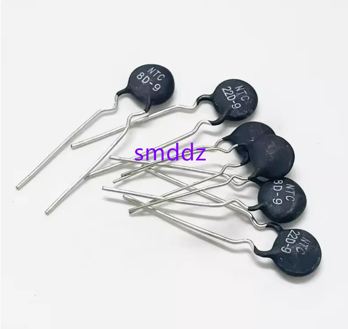 100pcs   ntc thermistor  :   10D-13   1.5D-15   2.5D-15   3D-15   5D-15  8D-15  10D-15