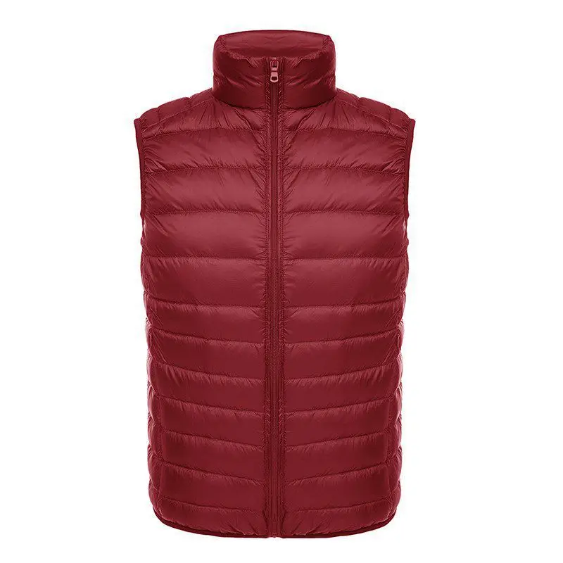 

Lightweight Puffer Vest Mens Windproof Vest Sleeveless Vest Winter Jacket Casual Coat Warm Thicken Waistcoat Streetwear